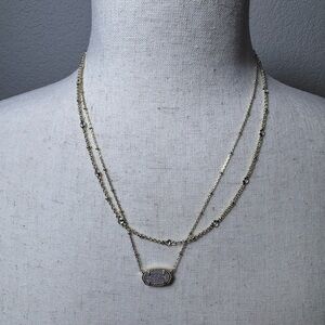 Kendra Scott Elisa Multistrand Gold Layered Necklace